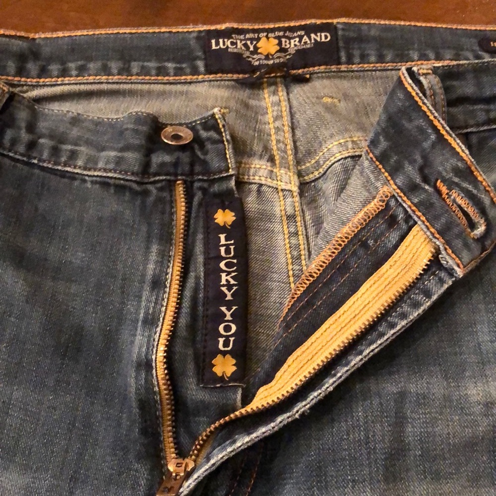 Lucky Brand Men’s Jeans-38x34 Relaxed Straight Fit